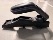 Podłokietnik środkowy dekoracyjny srebrny przedni MINI R50 R52 R53