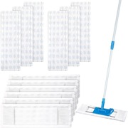 6 sztuk nakładek na mop 47 x 17 cm z mikrofibry ściereczka do mopa wymienna