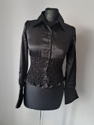 Nowa Piękna czarna bluzka s/36 Ali & kris