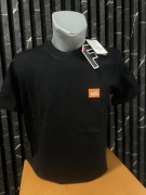 Ekskluzywny Czarny T-shirt Premium z Naszywką – Nowy – Rozmiar S