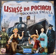Wsiąść do Pociągu: Dookoła Świata gra planszowa