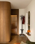 Wieszak gięty z litego drewna, Thonet