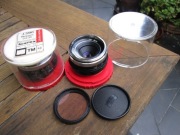 TESSAR 50/2,8  + SKOPAREX 3,4 / 35 ZEISS  M-42  NOWE