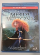 MERIDA WALECZNA (BLU-RAY 3D+2D) POLSKIE WYDANIE DISNEY PIXAR
