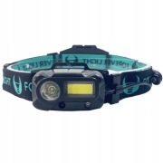 Latarka czołowa LED czołówka do biegania na rower światło tylne czerwone