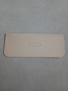 etui opakowanie pokrowiec na okulary nowe, szare jasne