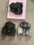 3szt zaciski przód do Audi A6 C6 2.0TDI przedlift 1x lewy 2x prawe