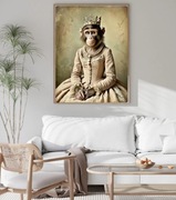 Plakat królowa małpa 