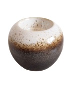 Ceramiczny świecznik kula