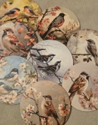 8 szt. Podkładki drewniane pod szklanki, kubki, kufle. Prezent dla Leśnika.