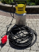 Pompa do wody brudnej Atlas Copco WEDA 10N z wył. pływakowym 230V+gratis