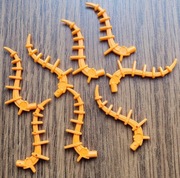 Lego 8 szt. Orange wodorosty winorośl korzeń NOWE