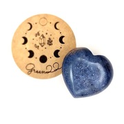 Minerał Kamień Talizman Niebieski Awenturyn Serce