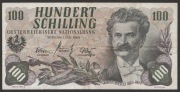 Austria 100 schilling 1960 - Johann Strauss