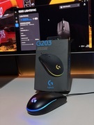 Myszka Logitech G203 Lightsync