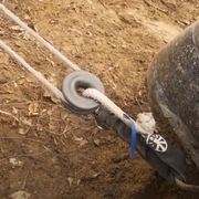 Rolka zblocze na miękką - bezpieczną szeklę.