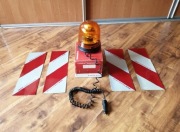 Kogut ostrzegawczy. Sygnalizator. Lampa błyskowa. 