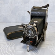 Stary aparat fotograficzny Agfa