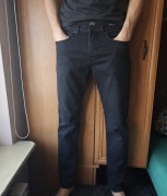 Spodnie jeansowe C&A slim fit męskie rozmiar 30|32 czarne