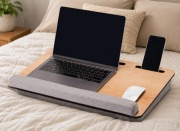 Biurko do pracy na łóżku, na kolanach, podróżne, przenośne, pod laptopa