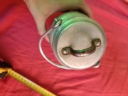 Stara kanka na mleko PRL 