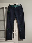 Spodnie jeansowe marki Levi's x Clot Bearbrick