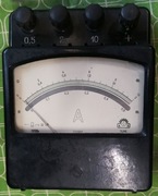 Amperomierz analogowy zabytkowy TLME