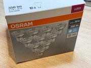 5szt. Żarówki LED Osram GU10 4,3W 350lm 230V 4000K neutralny 36°