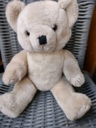 STARY PLUSZOWY MIŚ STEIFF MASKOTKA CZASY PRL 