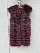 Futro naturalne kamizelka