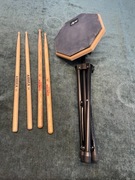 Pad perkusyjny + 2 zestawy pałek