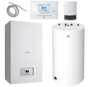 Kocioł Saunier Duval Thelia Condens AS 18 + zasobnik FE 120 + regulator E7C