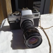 PORST REFLEX CX4 z rzadkim obiektywem CIMKO 1:2.8 f=35mm+pierścień pośredni