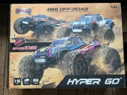 Hyper Go MJX 16208 1:16 brushless 4x4 RTR custom tuning 2s