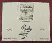 Blok 100 ND. 400 rocznica urodzin P. P. Rubensa.