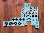 Kalkomania Messerschmitt Bf-109 E-3 skala 1:48