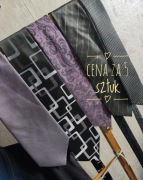 Krawaty paczka zestaw