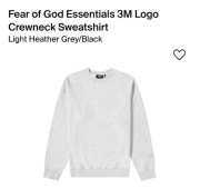 Fear of God Essentials 3M Logo Crewneck Sweatshirt