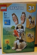 LEGO Creator 3w1 Uroczy króliczek