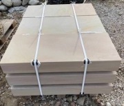 ELEMENTY Z PIASKOWCA Biały Żółty Stopnie Parapety 