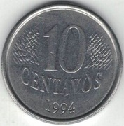 Brazylia 10 centavos 1994 - 22 mm