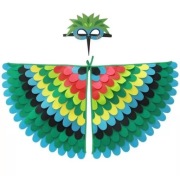 kostium/ przebranie/ strój ptaka papuga sowa skowr