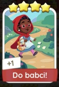 Karta 4* Do babci Monopoly Go 