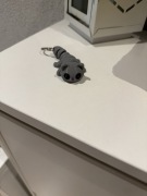 Breloczek ruchomy kotek