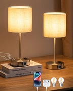 EDISHINE LED – Zestaw 2 Nowoczesnych Lamp Stołowych