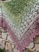 Chusta szydełkowa, rękodzieło, handemade