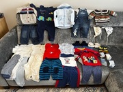 Paka ubrań dla chłopca 74 cm 6/9 msc