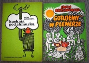 Kuchnia pod chmurką , Gotujemy w Plenerze - dwie książki w jednej cenie 