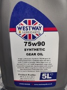 Olej przekładniowy syntetyczny 75W-90 – Westway Lubricants
