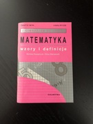 Matematyka. Wzory i definicje. 